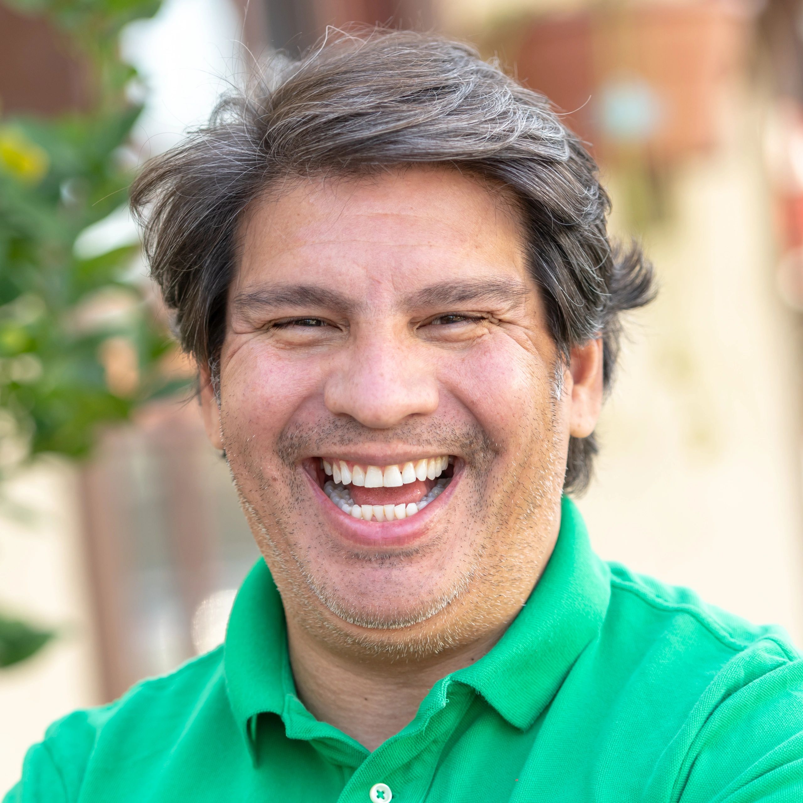 Portrait of a smiling homeowner